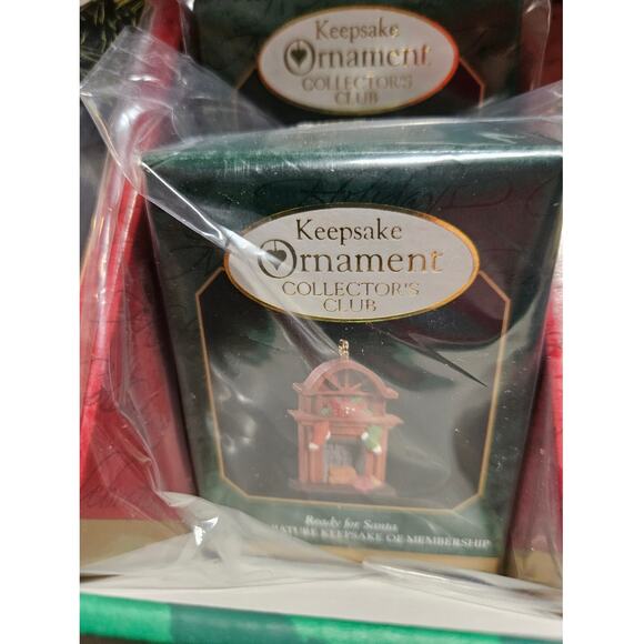 Hallmark 1997 Collector's Club Membership Kit set of 4 NEW The Night Before Xmas - Picture 4 of 7